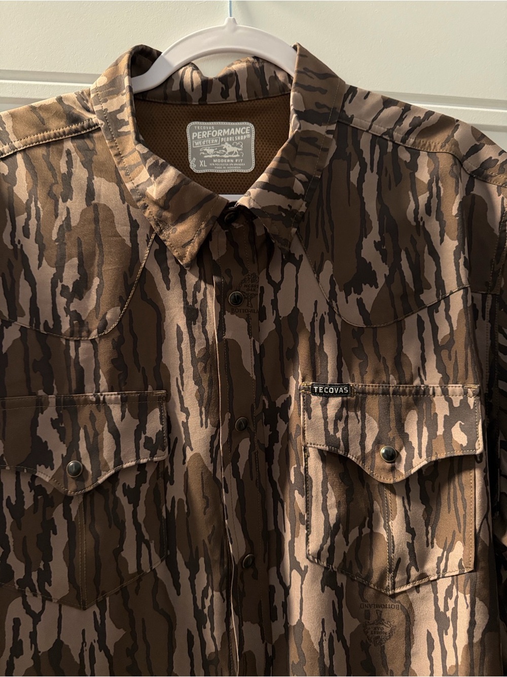Tecovas X mossy oak performance western short sleeve. men’s X-Large - Picture 2 of 3